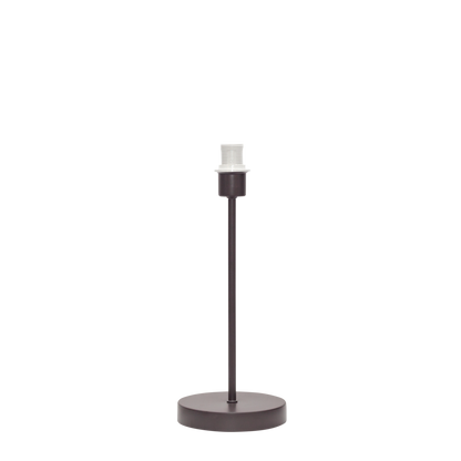 Armazón para lámpara Cara fabricado en metal color marrón, ideal para salón