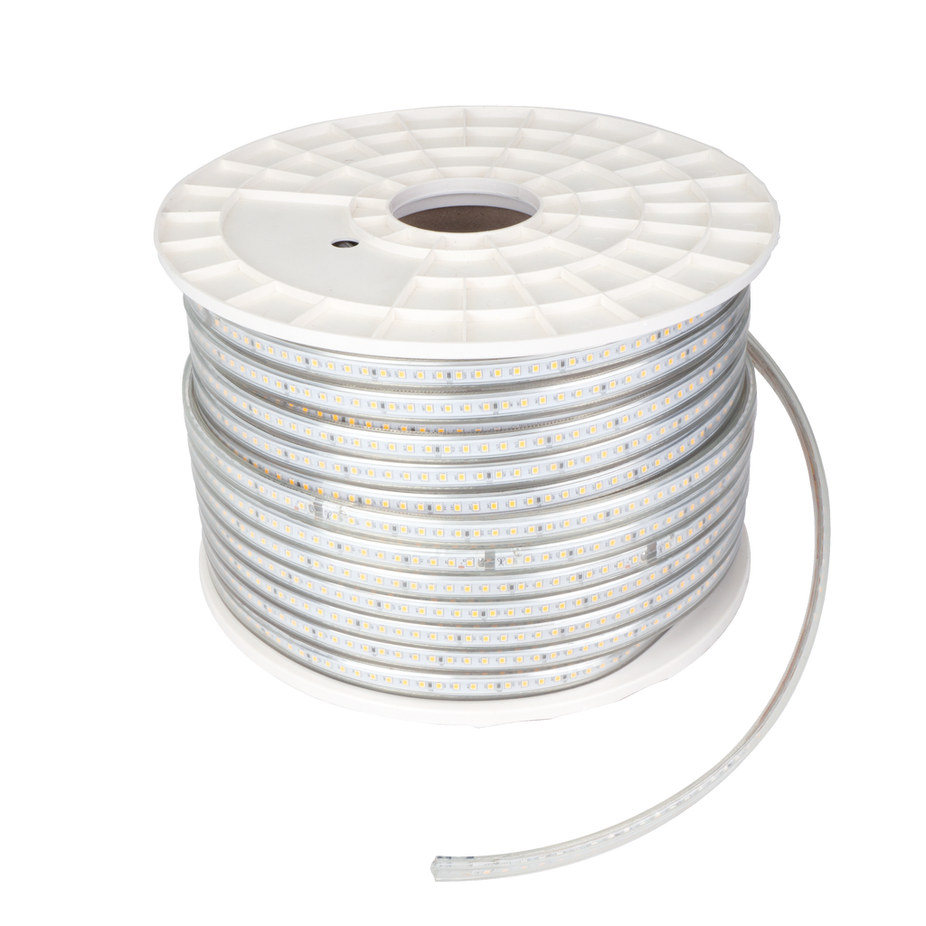 Cinta LED Flexible 1m RGB 220V Freya IP65 de Fabrilamp, resistente al agua.