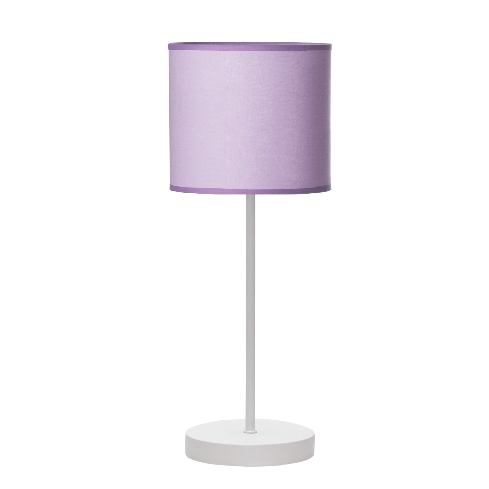 Sobremesa infantil Ibor Blanco/Lila de Fabrilamp, ideal para dormitorios infantiles. Compra en luzguru.com