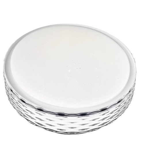 Plafón LED Tranas de Muñoz e Hijos (Tranas) en color Blanco con efecto cielo estrellado - Ref 985016.

