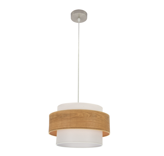 Colgante Myriam fabricado en Metal color Níquel