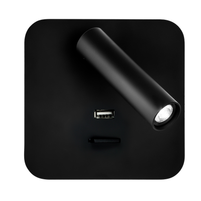 Aplique LED con foco orientable 350º ideal para lectura