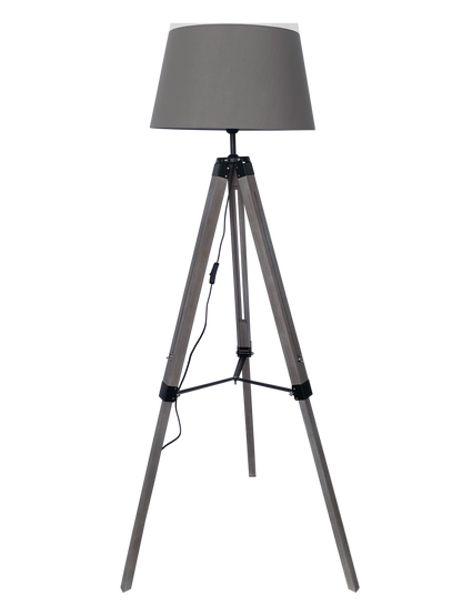 Lámpara de pie con altura regulable entre 106 y 145 cm para salón