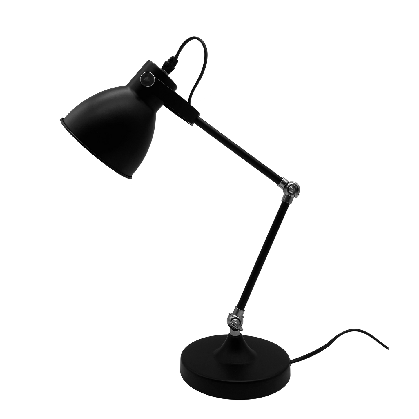 Lámpara de escritorio articulable con cuerpo flexible para dirigir la luz