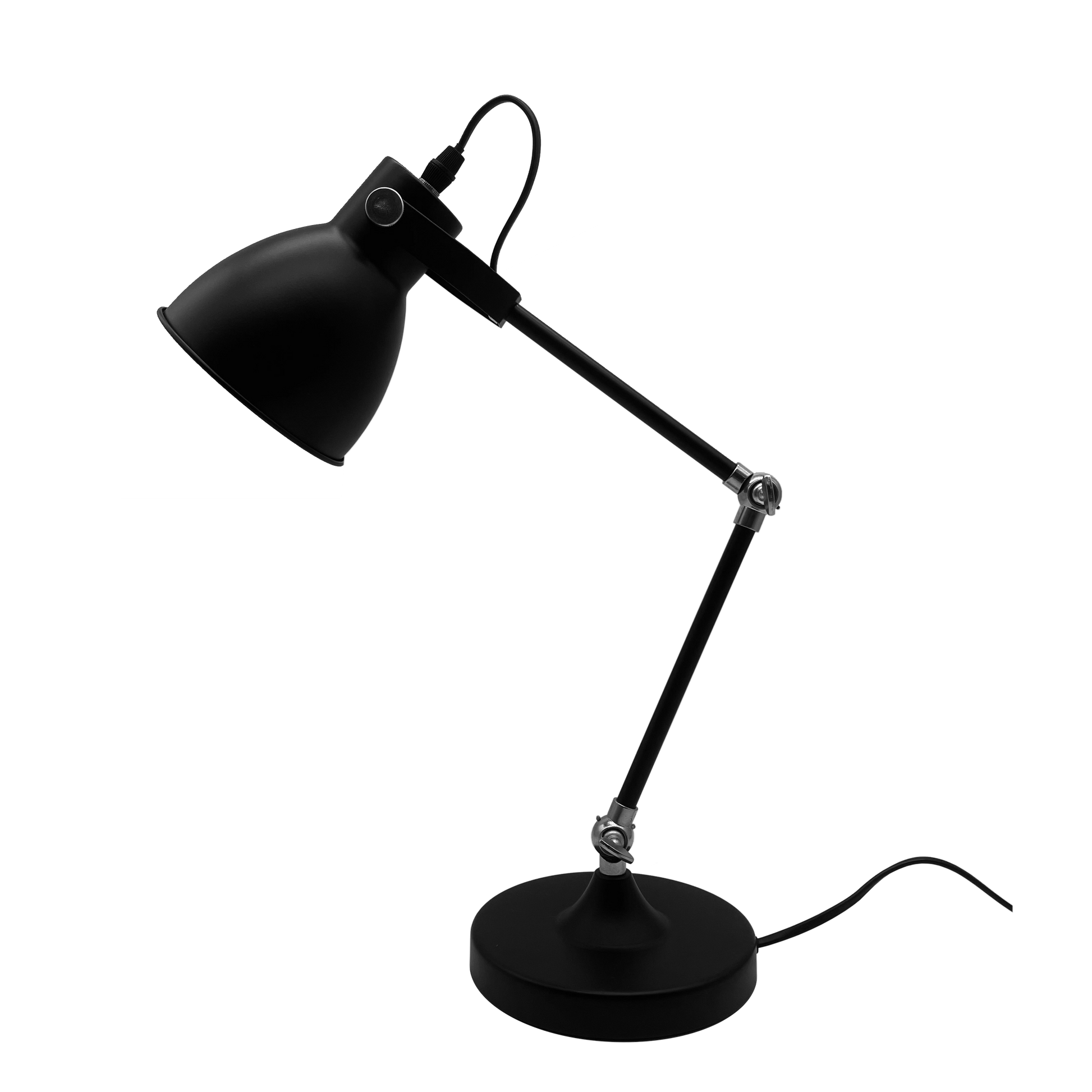 Lámpara de escritorio articulable con cuerpo flexible para dirigir la luz