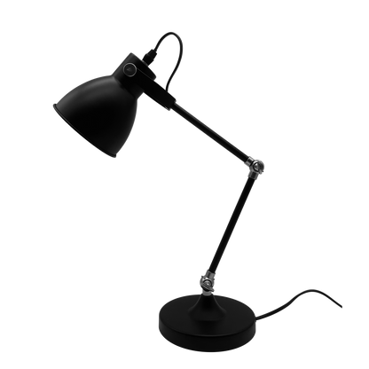 Lámpara de escritorio articulable con cuerpo flexible para dirigir la luz