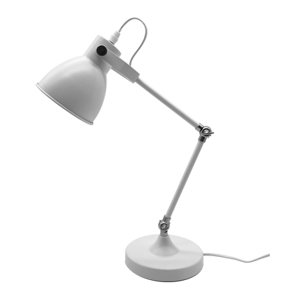 Flexo de escritorio con diseño articulado para dirigir la luz