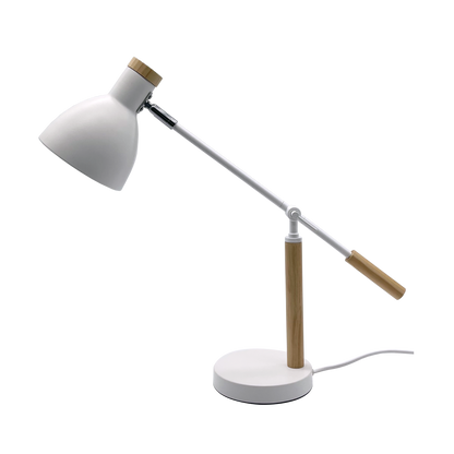 Flexo de escritorio con cabezal orientable 360º, perfecto para iluminar tu zona de estudio