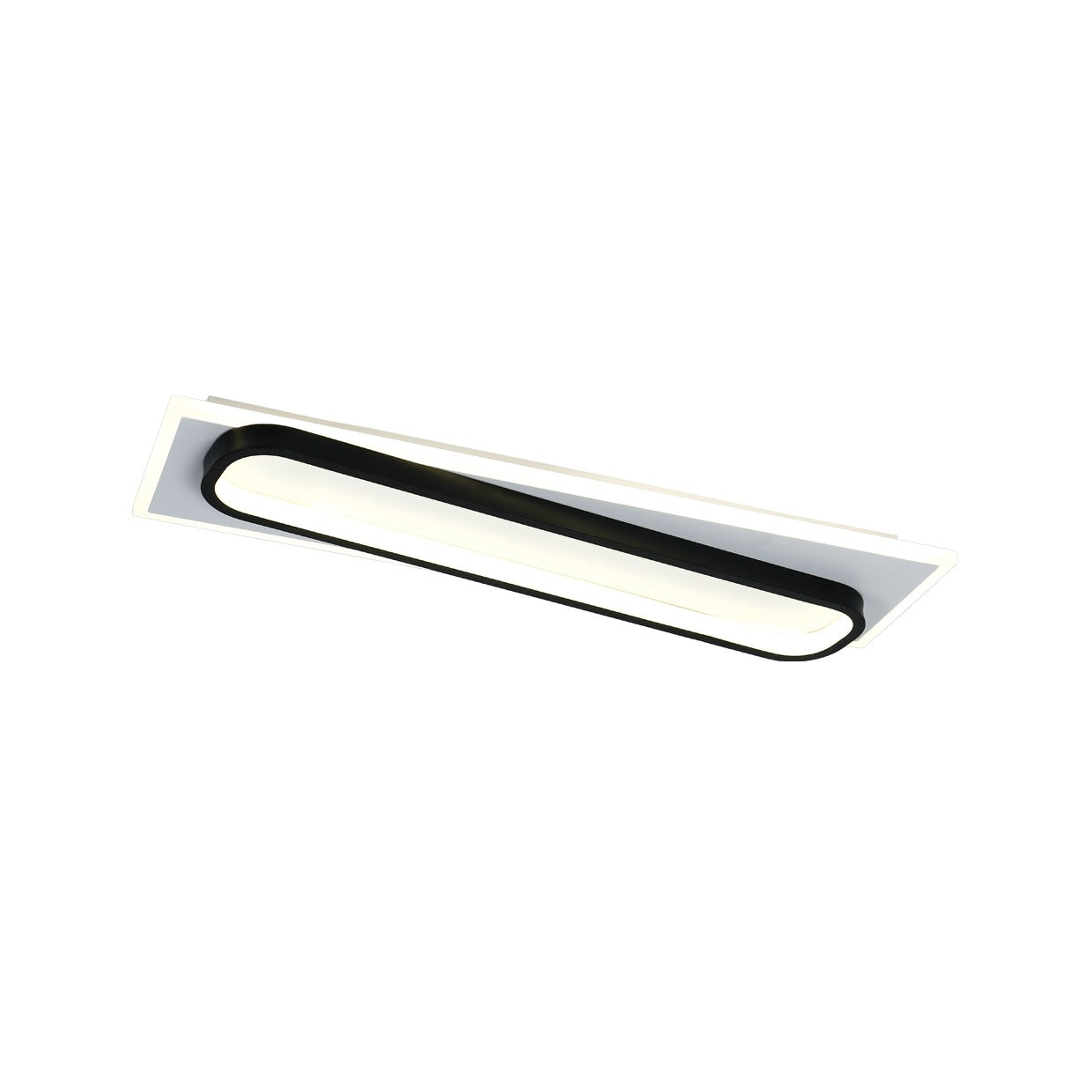 Plafón LED Mantis blanco negro Alemar 60W 4350lm - Vista principal