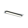 Plafón LED Mantis blanco negro Alemar 60W 4350lm - Vista principal