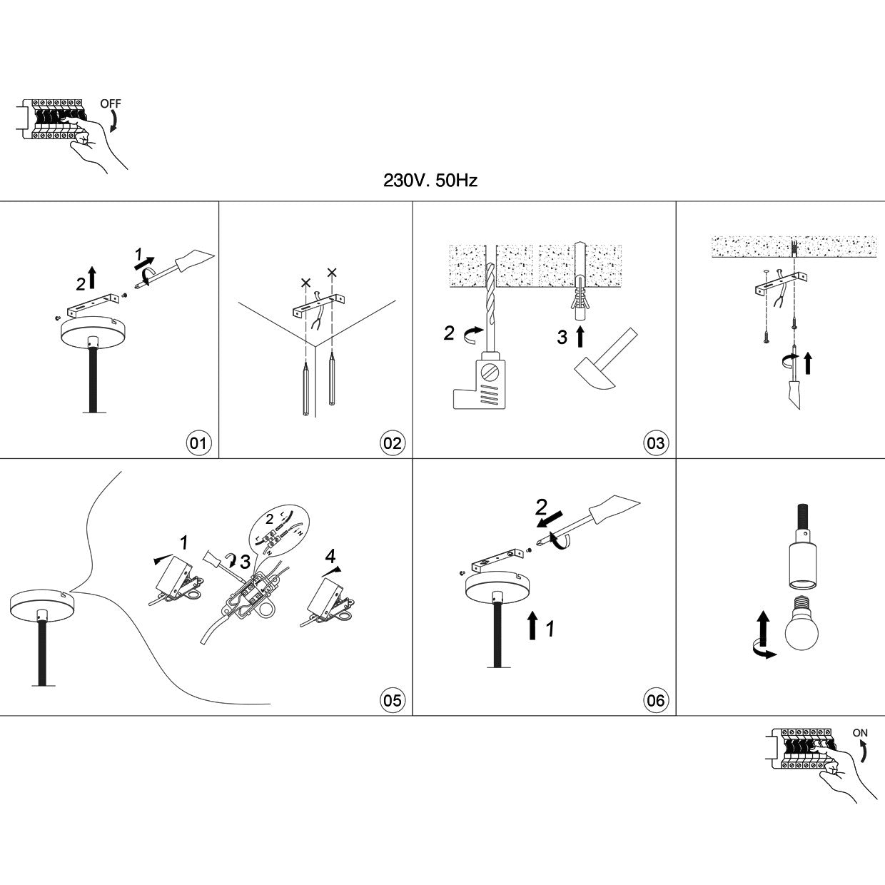 Colgante Lexa suspendido en cocina - Aplicación práctica con luz LED integrada