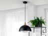 Lámpara Polo 1 Luz Negro/Cobre Regulable - Schuller - 13402 - Vista 1