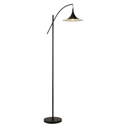 Pie de salón negro Conte ALEMAR con base estable - Vista principal