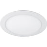 Downlight Empotrable DOLAR redondo LED 20W Interlusa en color blanco, vista frontal