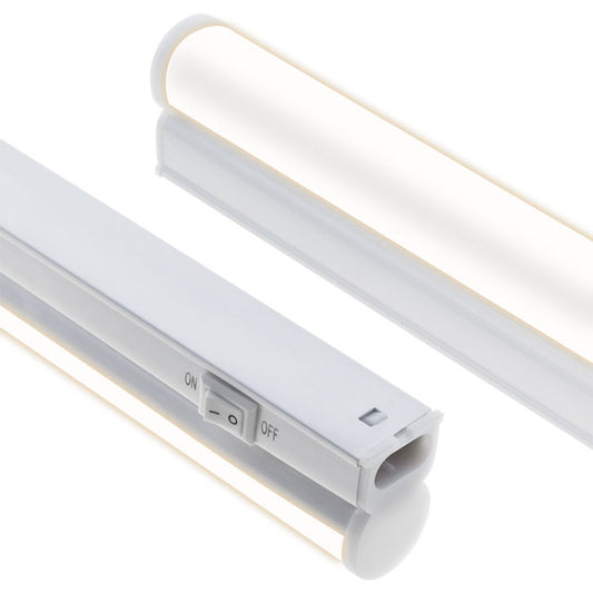Regleta LED AXINITE 150 cm 20W 4000K Blanco Interlusa - Vista frontal principal en fondo blanco | LuzGurú