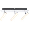 Aplique LED orientable Lumit Jorge, diseño moderno en cromo, A08190303A