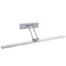 KANDINSKY Iluminacuadros LED LUMIT A08361220 para realzar tus obras de arte con elegancia cromada.
