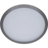 Downlight Empotrable MARCO redondo LED 24W Interlusa en níquel, vista frontal