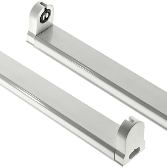 Regleta LED SELENITE 120 cm Blanco Interlusa - Vista frontal principal en fondo blanco | LuzGurú
