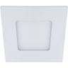 Downlight empotrable cuadrado FRANCO LED 3W 6000K blanco Interlusa