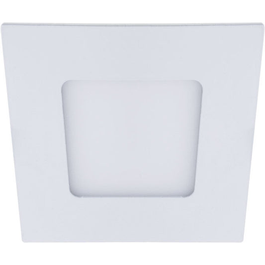 Downlight Empotrable FRANCO LED 9 cm Blanco 6000K Interlusa - Vista frontal principal en fondo blanco | LuzGurú