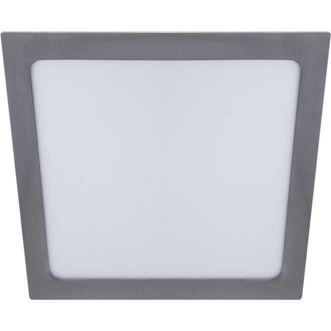 Downlight Empotrable FRANCO 24W 1560lm 6000K Níquel Interlusa - Vista frontal principal en fondo blanco | LuzGurú