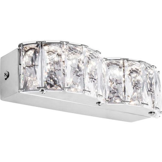 Aplique LED ZURIQUE 8W 4000K Cromo Interlusa - Vista frontal principal en fondo blanco | LuzGurú