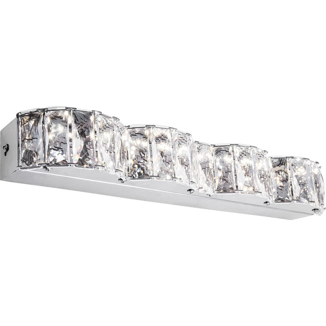 Aplique ZURIQUE LED 16W 4000K Cromo Interlusa para iluminación interior moderna
