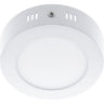 Plafón ESCUDO redondo LED 6W 6000K Interlusa blanco, vista frontal