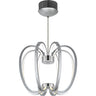 LUMIT Palmira Lámpara Colgante LED Cromo, diseño moderno A10153820