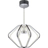Lámpara Colgante LED PALMIRA LUMIT A10154520 con diseño moderno en cromo