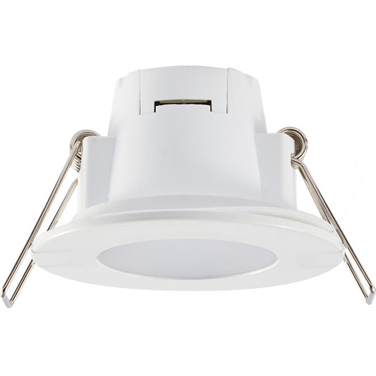 Downlight Empotrable XELIM 9 cm LED 5W Blanco 6500K Interlusa - Vista frontal principal en fondo blanco | LuzGurú