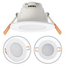 Downlight Empotrable XELIM redondo IP65 5W LED 6500K blanco Interlusa