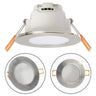 Downlight Empotrable XELIM redondo IP65 de Interlusa en acabado Níquel, ideal para cocinas y baños.