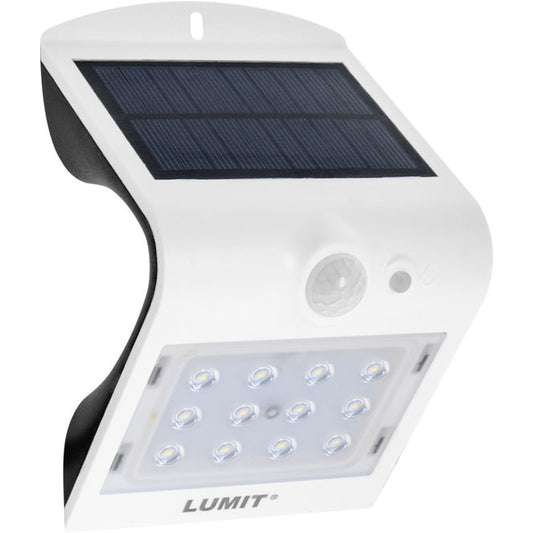 Aplique Solar Exterior SOLARIS LUMIT A11561501S con Sensor y LED