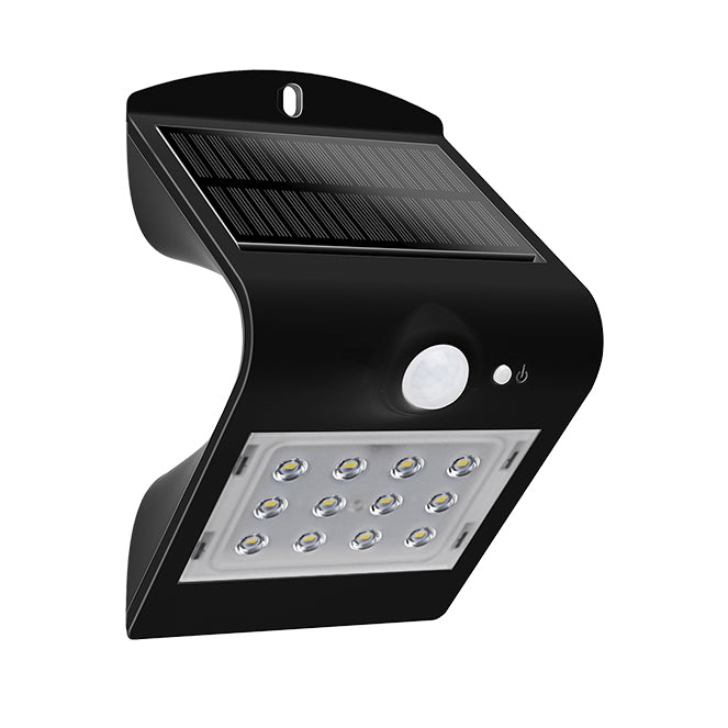 Aplique Solar Exterior SOLARIS LUMIT A11561509BB con Sensor y LED