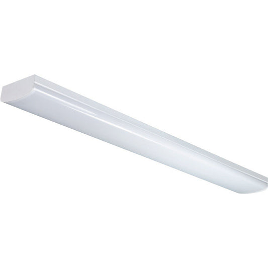 Plafón LED VIVIANITE 150 cm 60W 5400lm 4000K Blanco Interlusa - Vista frontal principal en fondo blanco | LuzGurú