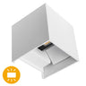 Aplique Exterior Estanco LUMIT SEVER A11860601B para iluminación bidireccional.