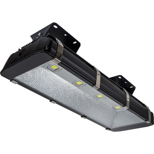 Proyector LED CURIE 400W 44000lm 6500K Negro Interlusa - Vista frontal principal en fondo blanco | LuzGurú