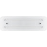 Plafón TANZANITA rectangular blanco para cocina con tubos LED Interlusa