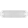 Plafón JADEÍTE Interlusa rectangular blanco para cocina con 2 tubos LED G13 T8 de 60cm
