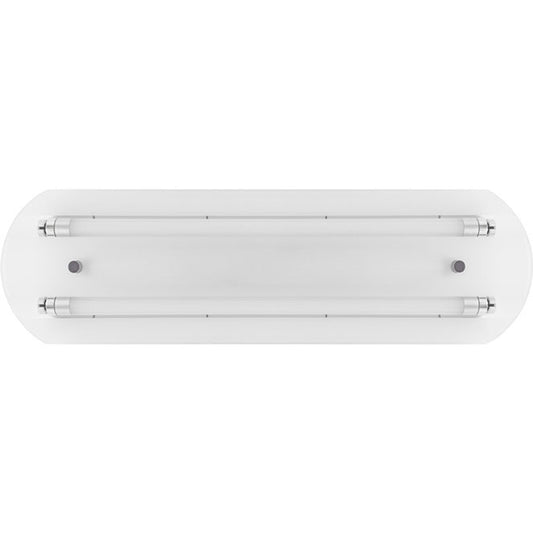 Plafón LED Jadeíte 70 cm Blanco Interlusa - Vista frontal principal en fondo blanco | LuzGurú