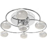 PLANETT Plafón LED Cromo LUMIT A14680720A