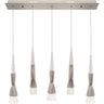 Lámpara de techo LED METEOR LUMIT diseño champán, Ref. A14750564A