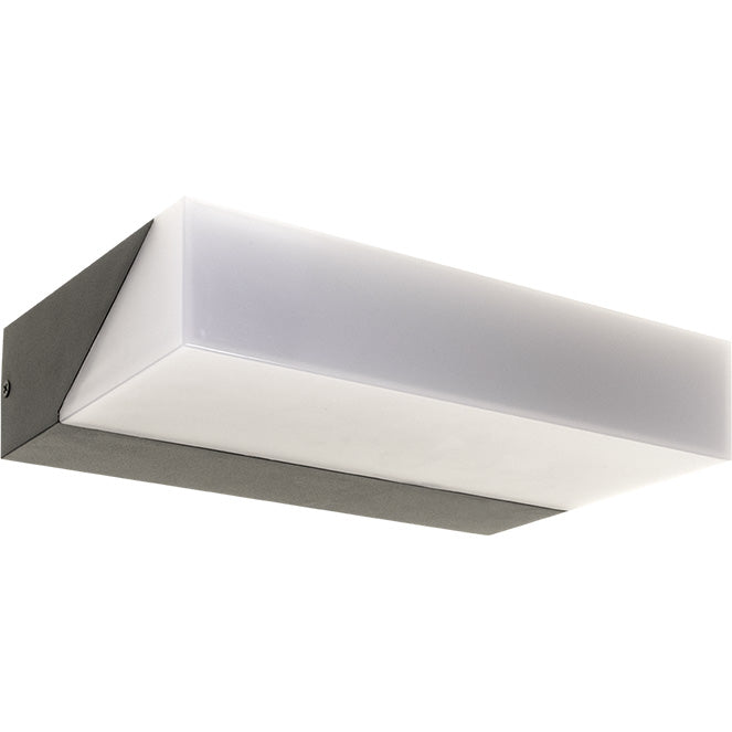 ARDA Aplique LED Estanco Antracita LUMIT A15261355B para iluminación exterior resistente.