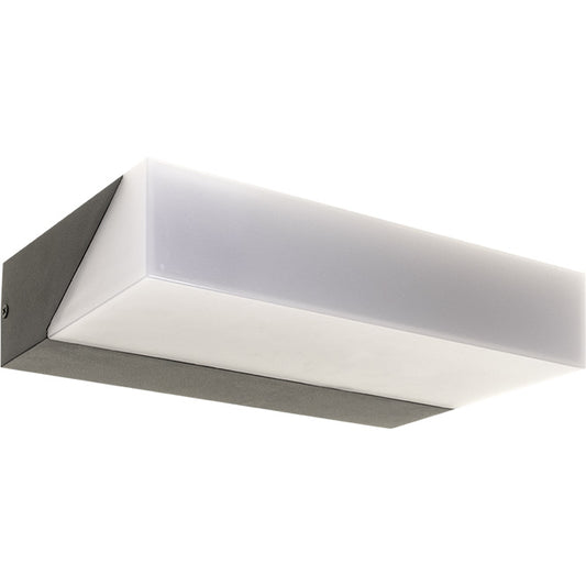 ARDA Aplique LED Estanco Antracita LUMIT A15261355B para iluminación exterior resistente.