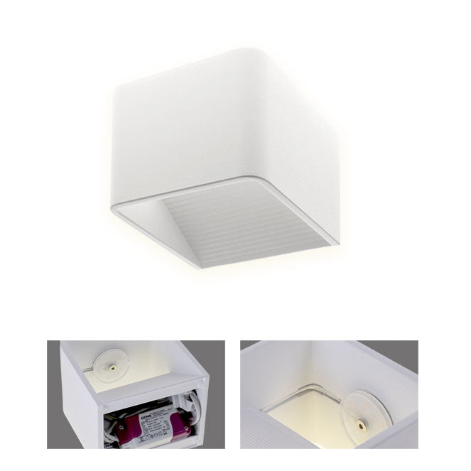 Aplique LED Cuadrado Arena LUMIT EDNA A16160139A
