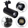 Foco Carril ARGOS LED 6400K Interlusa A16483009S en color negro