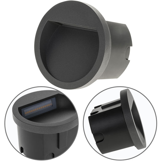 Aplique Empotrable LED Exterior LUMIT MUSTANG A16560155A