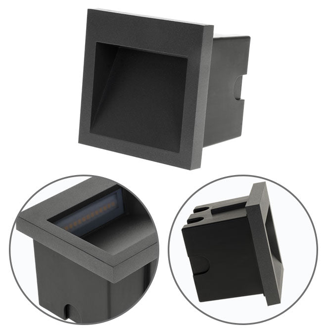 Aplique Empotrable LED MUSTANG LUMIT A16560255A para exterior